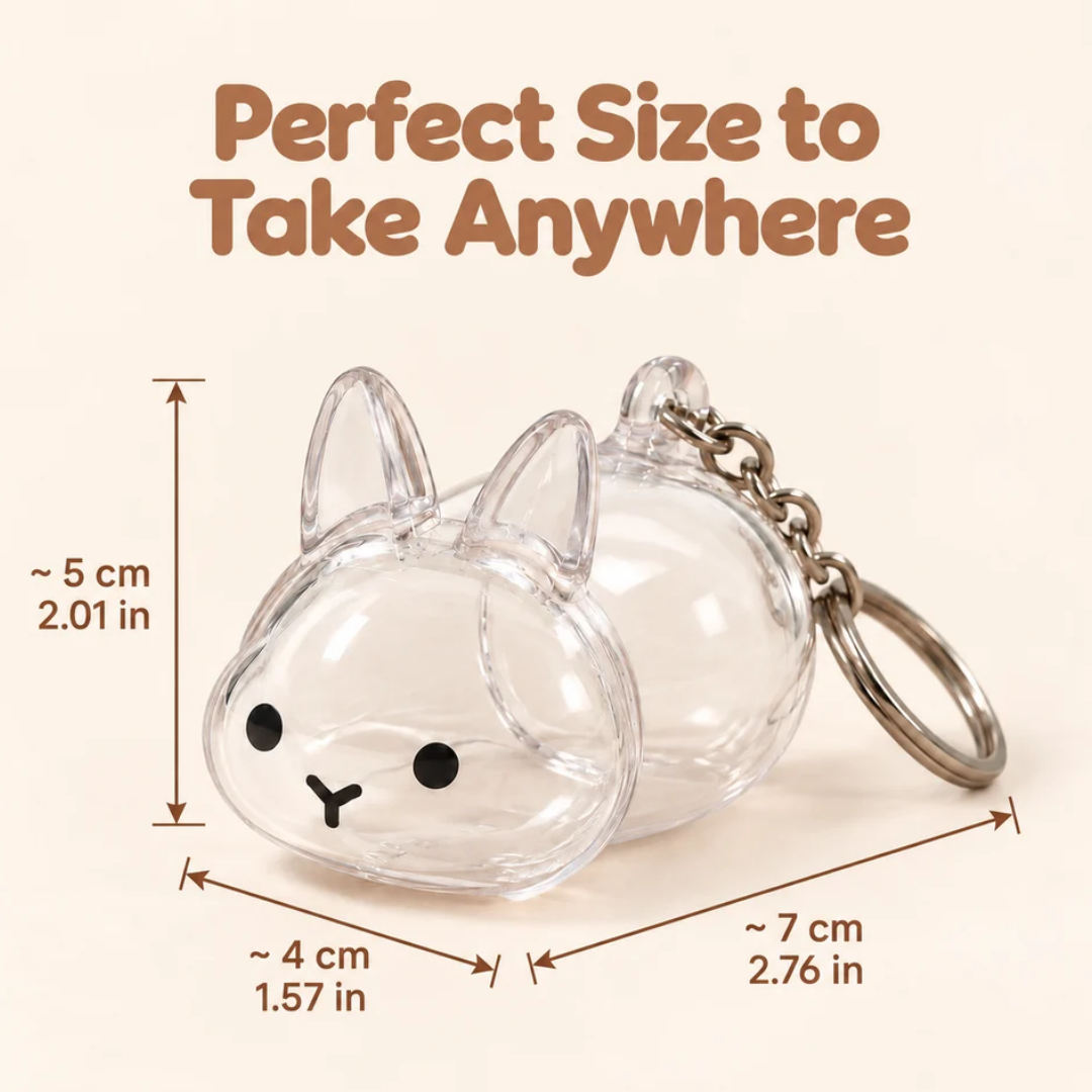 Forever Bunny Keychain