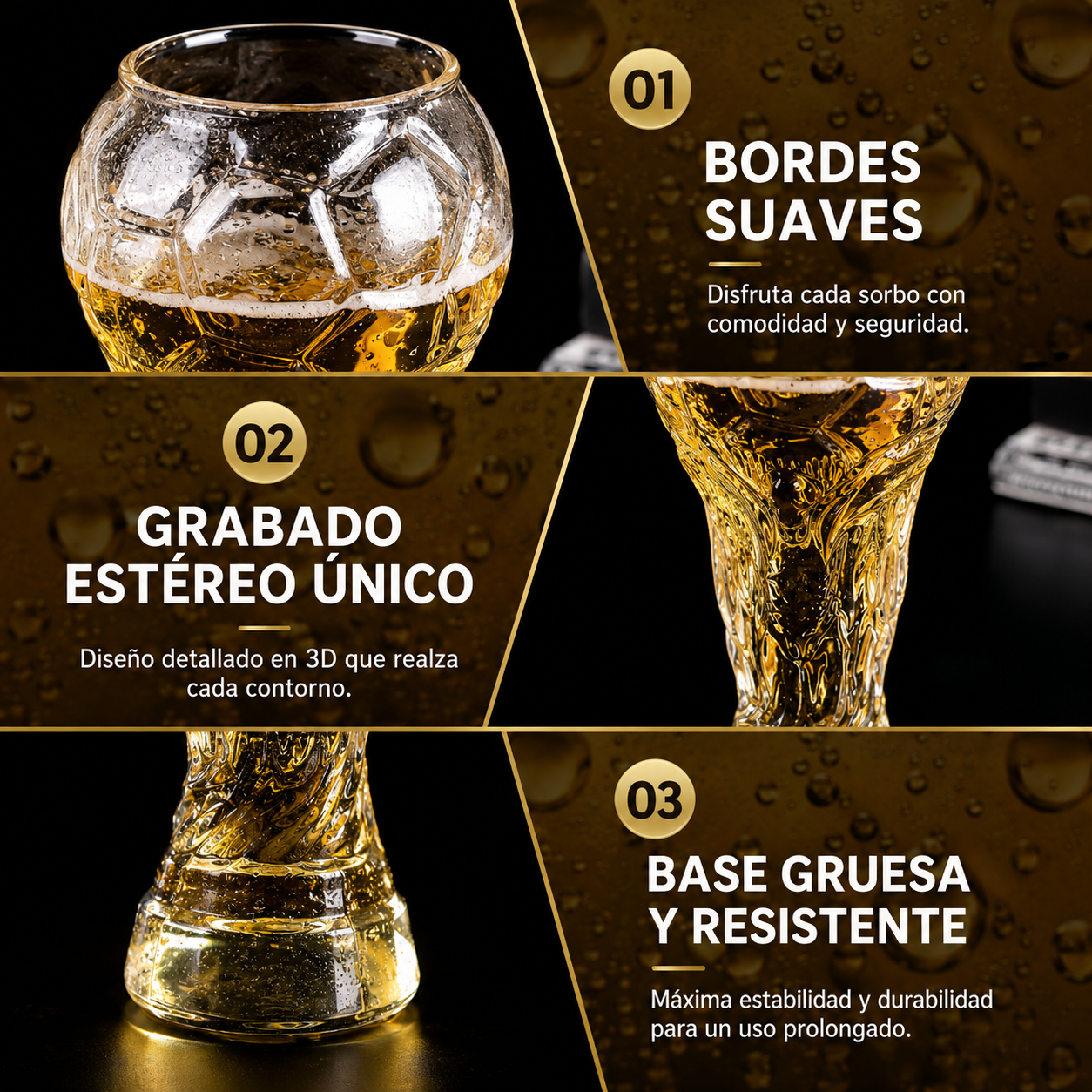 Vaso Trofeo de Cristal