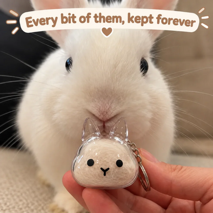 Forever Bunny Keychain